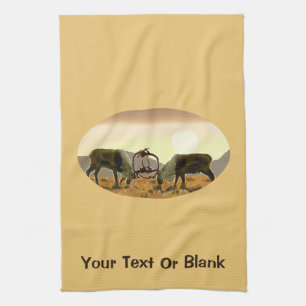 Caribou Duel Kitchen Towel