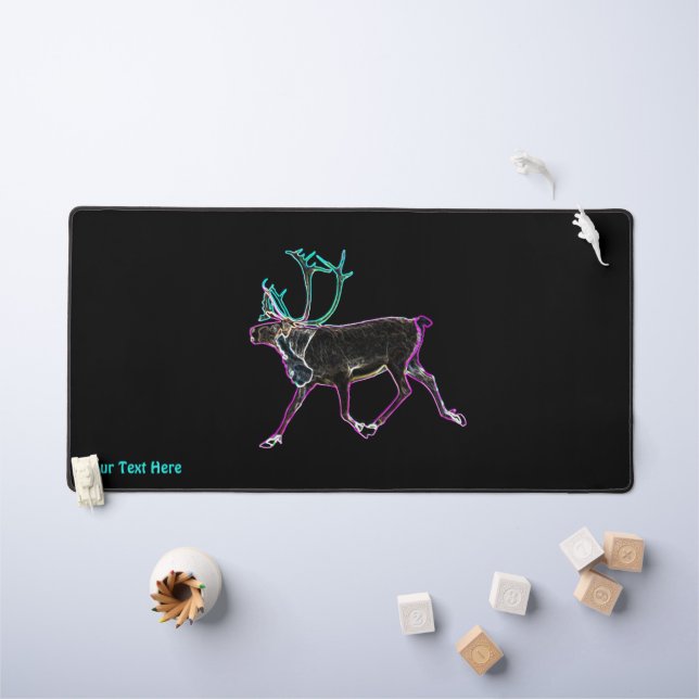 Caribou électrique (Tableau pour enfants)