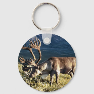 Caribou / Reindeer lover Keychain