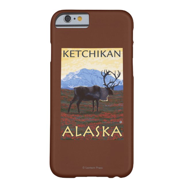 Caribou Scene - Ketchikan, Alaska Case-Mate iPhone Case (Back)
