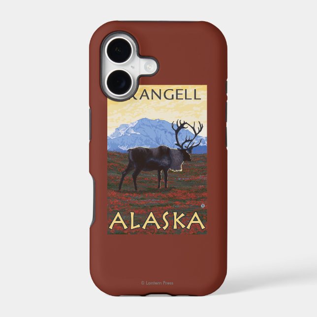 Caribou Scene - Wrangell, Alaska (Back)