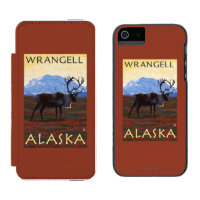 Caribou Scene - Wrangell, Alaska