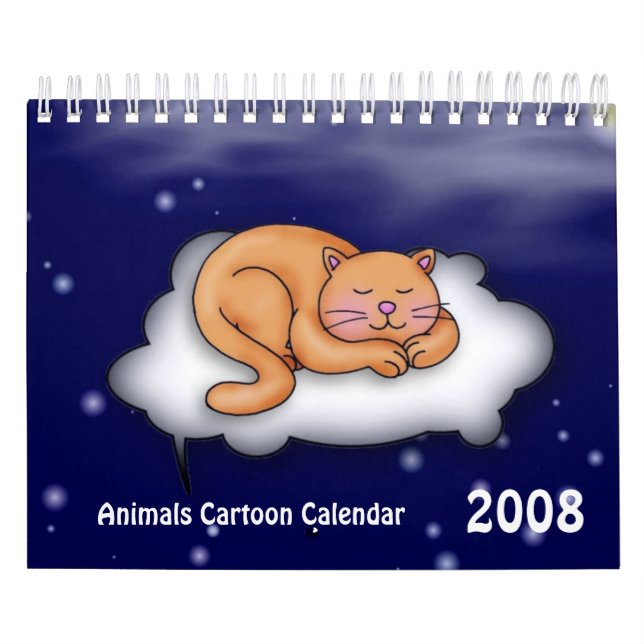 Caricature Animaux Calendrier 2008/2009 (Protection)