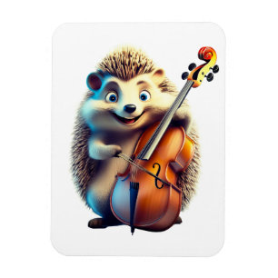 Caricature, Cartoon, Illustration  A musical  Magnet