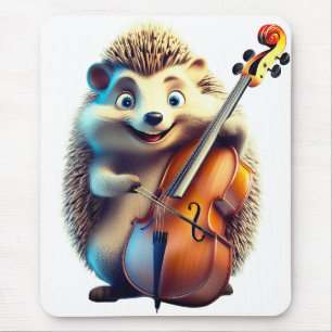 Caricature, Cartoon, Illustration  A musical  Mouse Pad