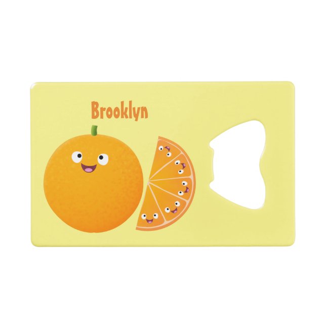 Caricature d'agrumes d'orange (Devant (Horizontal))