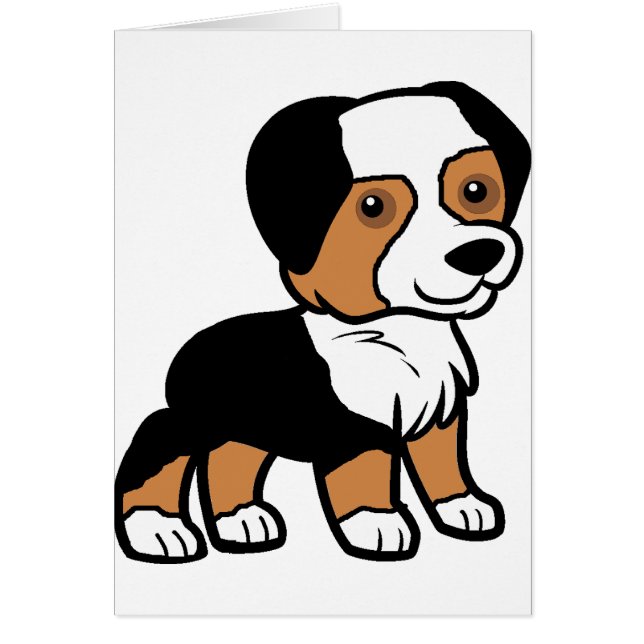 caricature de aussie black tri (Devant)