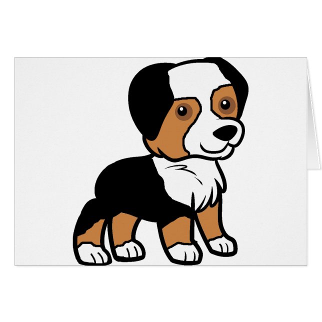 caricature de aussie black tri (Devant horizontal)