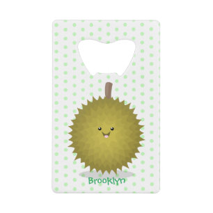 Caricature de durian joyeux