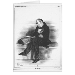 Caricature de Francois Guizot, 'La