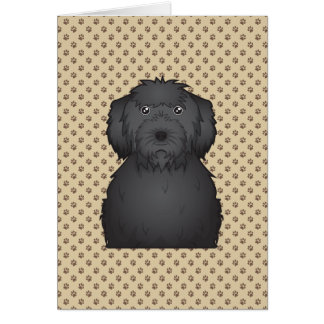 Caricature de loodle noir