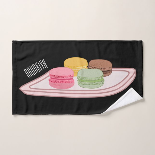 Caricature de Macaron (Serviette à main)