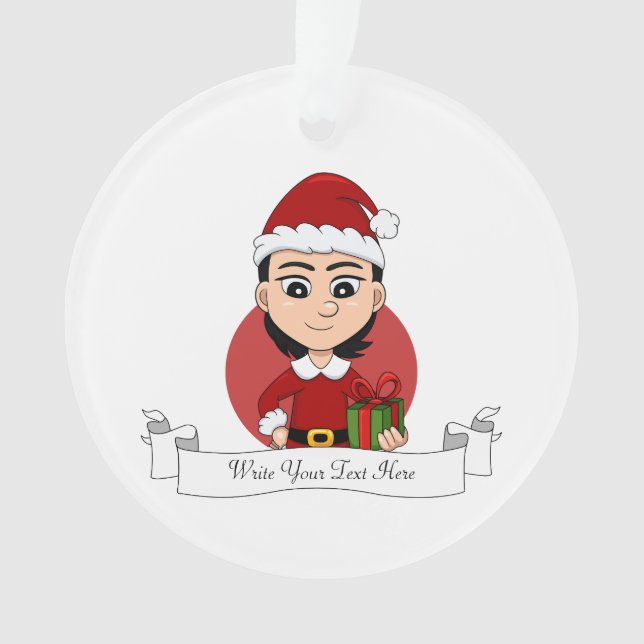 Caricature de Noël (devant)