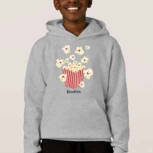 Caricature de pop-corn drôles