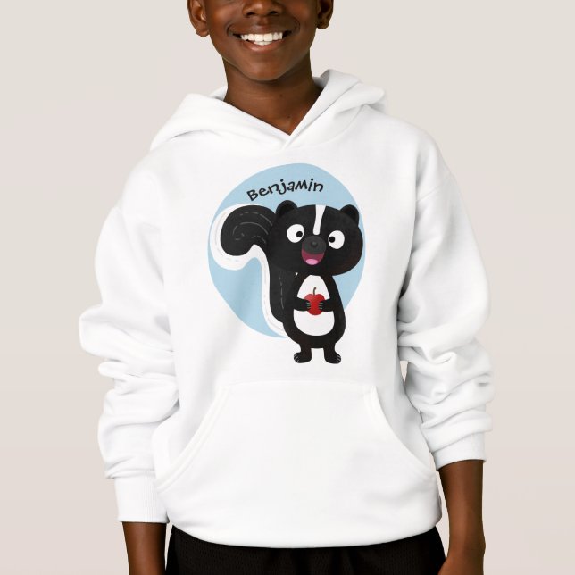 Caricature de skunk jote happy (Devant)