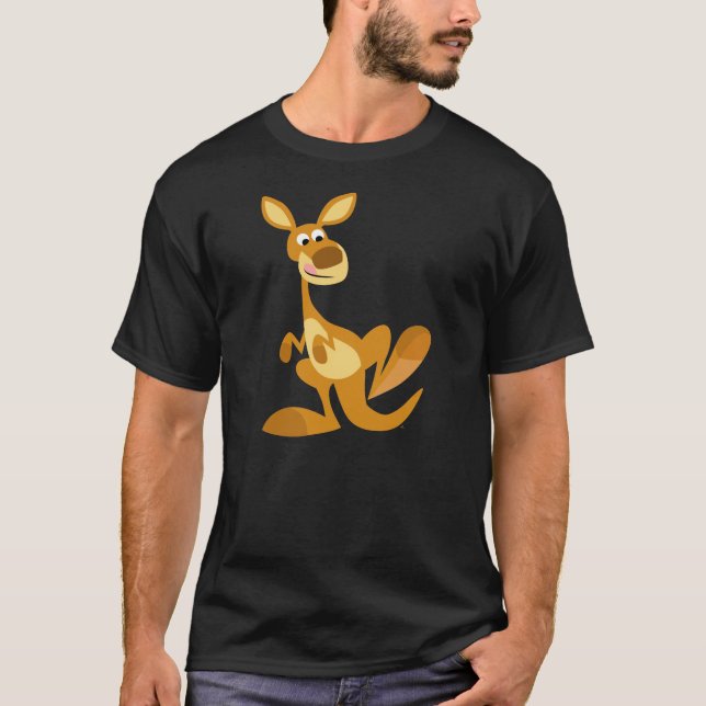 Caricature de tambours Kangaroo T-shirt (Devant)