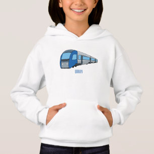 Caricature de train électrique illustration tablie