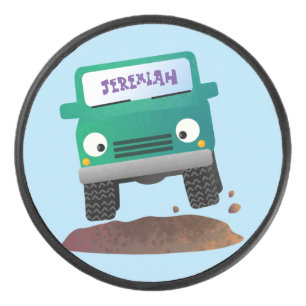 Caricature de voiture 4 X4 hors route