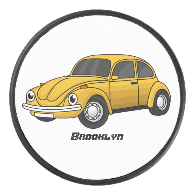 Caricature de voiture classique (Devant)