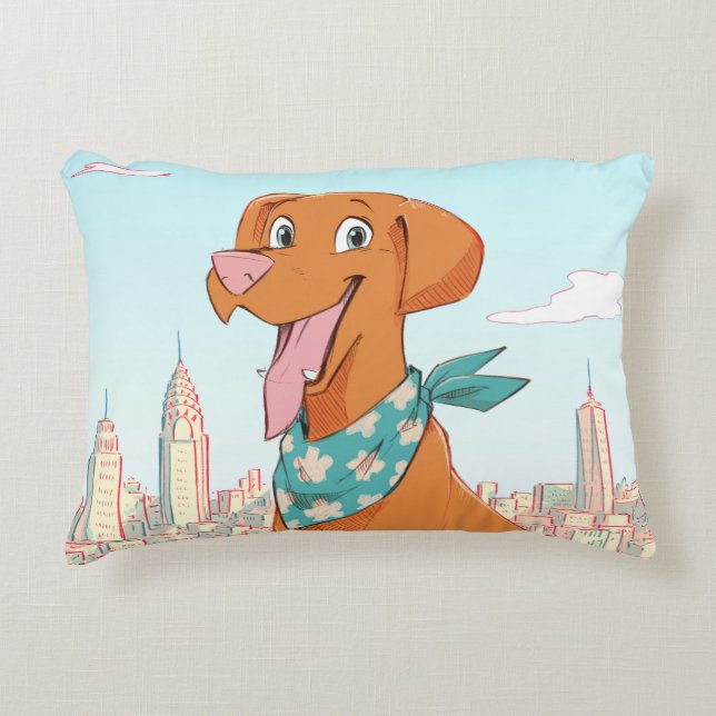 Caricature d'érable et coussin de la vie réelle (Devant)
