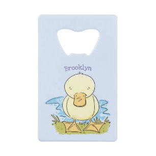 Caricature jaune mignon pour canard bébé