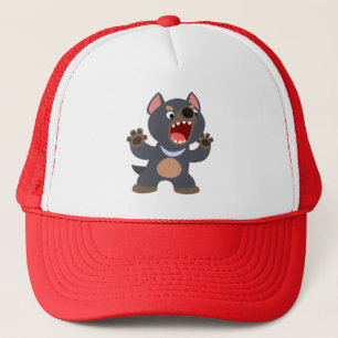 Caricature mignonne Casquette diabolique de Tasman