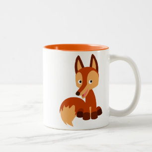 Caricature mignonne Fox Mug