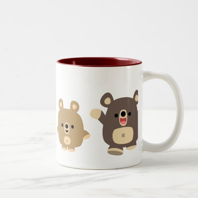 Caricature mignonne Oears 2 mug (Droit)