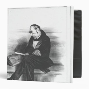 Caricature of Francois Guizot , 'La Binder