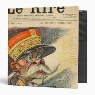 Caricature of General Zurlinden Binder
