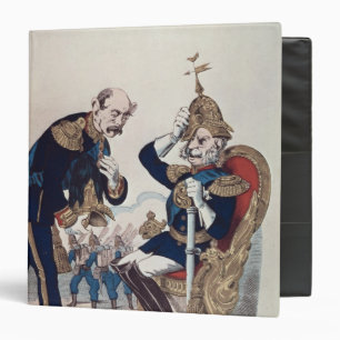 caricature of Kaiser Wilhelm of Prussia Binder