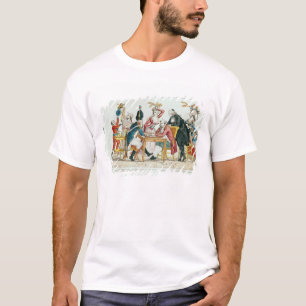 Caricature of Louis XVI  playing chess T-Shirt