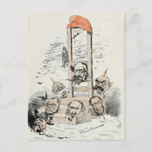 Caricature of Napoleon III Otto Postcard