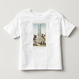 caricature of soldiers at the Colonne Vendome Toddler T-shirt