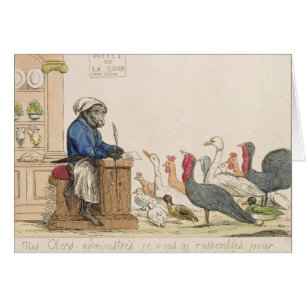 Caricature of the Assembly of Notables