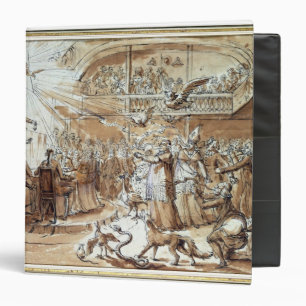Caricature of the clergy binder
