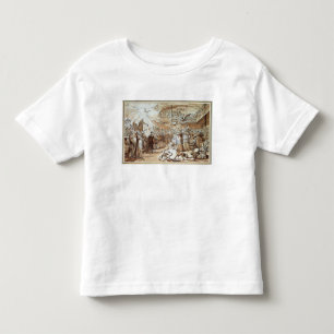 Caricature of the clergy toddler t-shirt