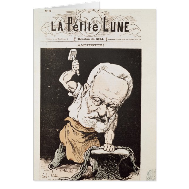 Caricature of Victor Hugo (Front)