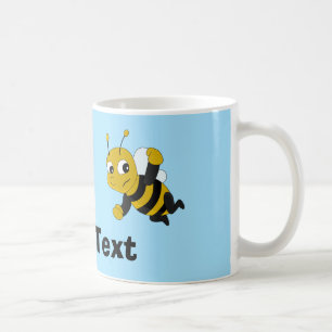 Caricature personnalisée Bee Coffee Mug