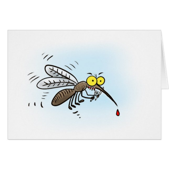 Caricature pour moustiques (Devant horizontal)