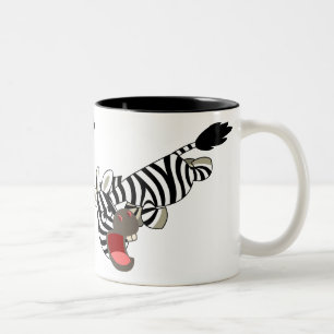 Caricature sur le caricature Zebra Mug