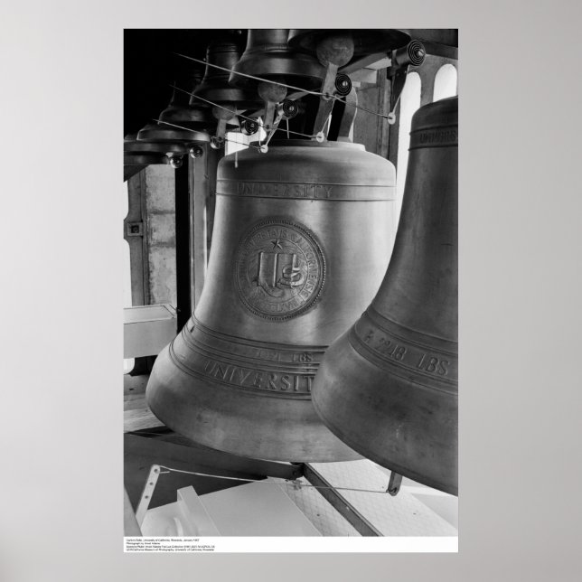 Carillon Bells, UCR, January 1967 Poster (Front)