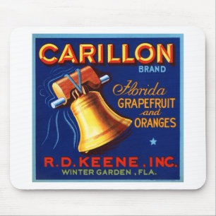 Carillon Brand Florida Grapefruit Mouse Pad