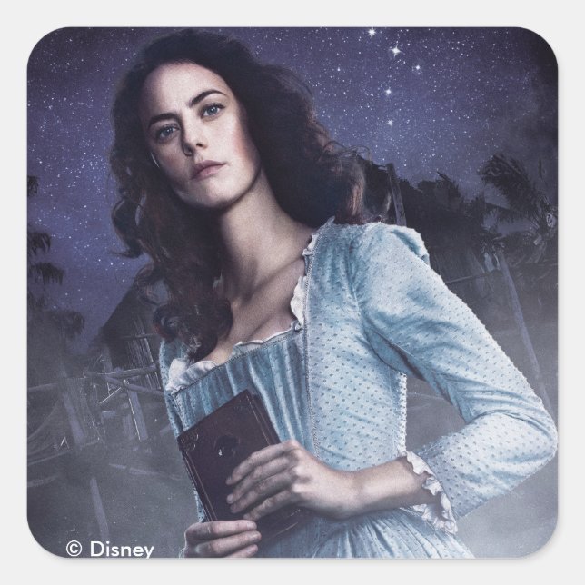 Carina - Brilliant and Brave Square Sticker (Front)