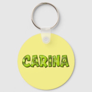 Carina Name Kiwi Design Schlüsselanhänger Keychain