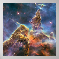 Carina Nebula by the Hubble Space Telescope