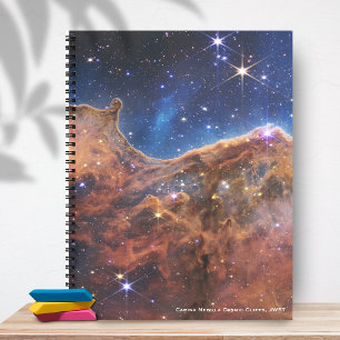 Carina Nebula Cosmic Cliffs James Webb Hi-Res Notebook