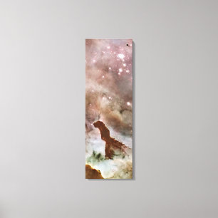 Carina Nebula Dust Pillar Canvas Print