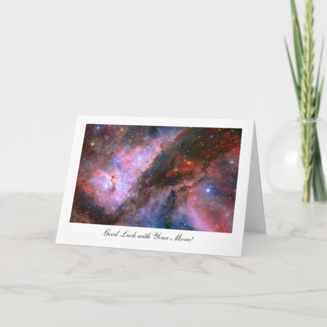 Carina Nebula - Good Luck with Your Home Move Card (Front)