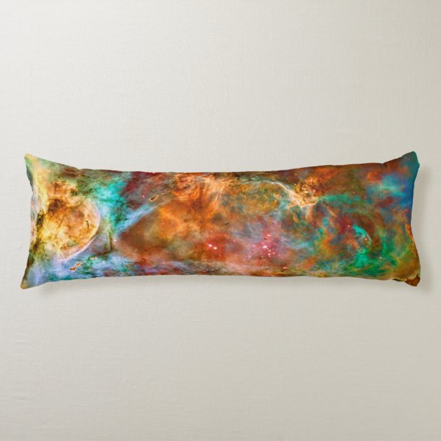 Carina Nebula in Argo Navis constellation Body Pillow (Front)